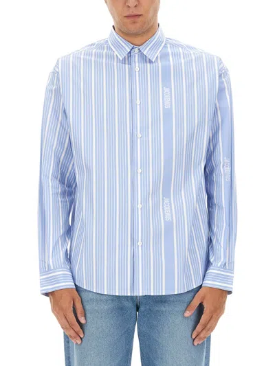 JACQUEMUS MEN'S CLASSIC COTTON SHIRT SIZE 50