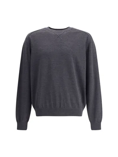JACQUEMUS JACQUEMUS MEN CREW-NECK SWEATER IN MERINO WOOL