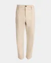 Jacquemus Men's De-nîmes Fernando Jeans In Croco Beige