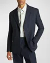 Jacquemus Men's Double-breasted Blazer In Dark Navy