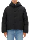 Jacquemus La Doudoune Down Jacket Men In Black