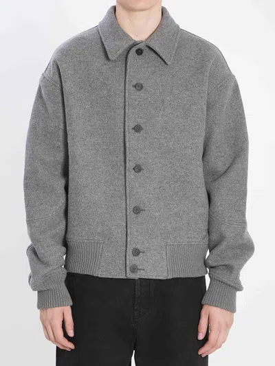 JACQUEMUS JACQUEMUS MEN FELTRO BOMBER JACKET