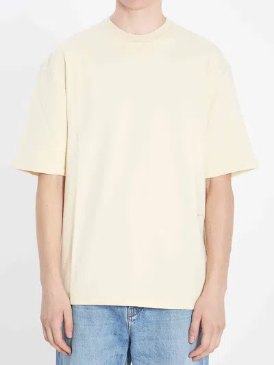 Jacquemus Le T-shirt Fino Manches Courtes In Neutral