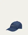 Jacquemus La Casquette Gadjo Baseball Cap In Navy/navy Stripe