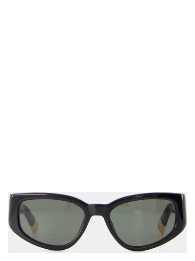 Jacquemus Men's Gala Sunglasses In Black