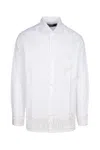 Jacquemus Sleeved Shirt With Embroidered Accents In Multicolor