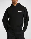 Jacquemus Gros-grain Hoodie In Black
