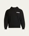 Jacquemus Gros-grain Hoodie In Black