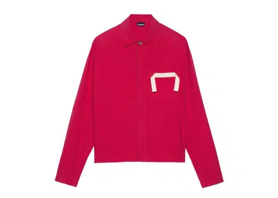 Pre-owned Jacquemus Men's  La Chemise De Nîmes Shirt In Red