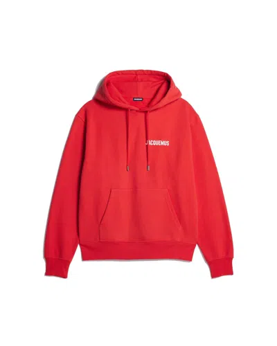 Pre-owned Jacquemus Men's  Le Sweatshirt  Hoodie In Red
