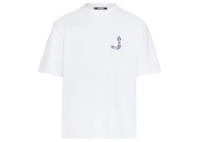 Pre-owned Jacquemus Men's  Le T-shirt Meru In White
