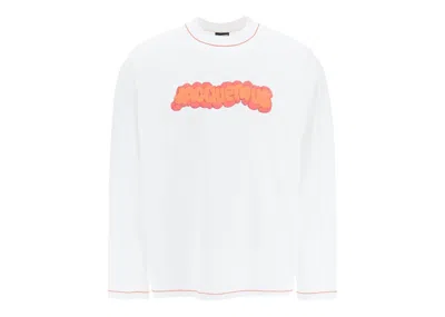 Pre-owned Jacquemus Men's  Le T-shirt Pate A Modeler T-shirt In Paste White
