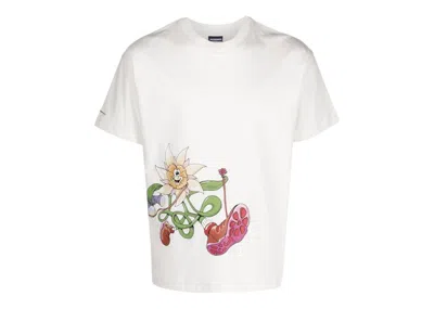 Pre-owned Jacquemus Men's  Le T-shirt Randonnee T-shirt In Off White