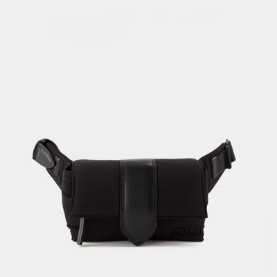 Jacquemus Men's La Banane Bambino Belt Bag In Black