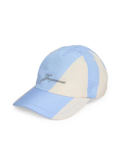 Jacquemus Men's La Casquette Baluchon Baseball Cap In Blue