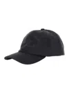 Jacquemus Grey Baseball Cap With Logo Lettering Embroidery On The Front In Wool Man In Black