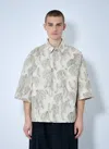 Jacquemus Men La Chemise Aloe Shirt In Cream