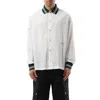 Jacquemus La Chemise Baseball White Shirt With Embroidered Logo On The Front In Cotton Man In White