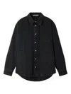 Jacquemus Men La Chemise Boulanger Shirt In Black