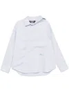 Jacquemus Men La Chemise Cuadro In Gray