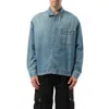 Jacquemus Men's La Chemise Denim In Blue/tabac