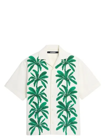 JACQUEMUS MEN'S LA CHEMISE JEAN SHIRT