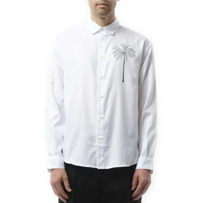 JACQUEMUS MEN'S LA CHEMISE SIMON PALM TREE
