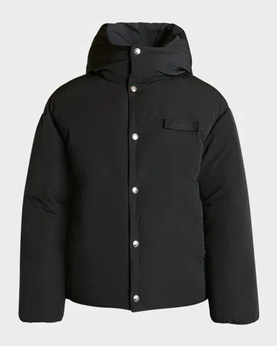 Jacquemus La Doudoune Nylon Down Jacket In Black