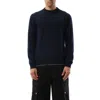 Jacquemus La Maille Tricot Wool-blend Jumper In Navy