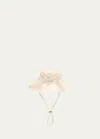 Jacquemus Men's Le Bob Artichaut Bucket Hat In 110 Off-white