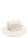 Jacquemus Le Bob Artichaut Accessories In Offwhite