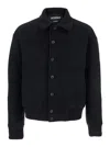 Jacquemus Men Le Bomber Feltro In Black