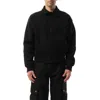 Jacquemus Le Bomber Feltro Wool-blend Jacket In Black