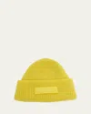 Jacquemus Men's Le Bonnet Ribbed Beanie Hat In Multi