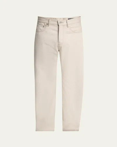 Jacquemus Men's Le De-nimes Straight-fit Jeans In Neutral