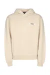 Jacquemus Men Le Hoodie Gros Grain In Neutral