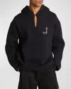 Jacquemus Navy La Casa 'le Hoodie Merù' Hoodie In Dark Navy