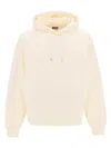 Jacquemus Relaxed-fit Hoodie With Puff Sleeves In Neutro