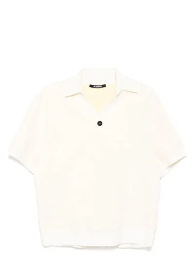 JACQUEMUS MEN'S LE POLO SCALA T-SHIRT
