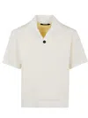 Jacquemus The Scala Polo Shirt In White