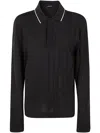 Jacquemus Le Polo Tricot ml In Black