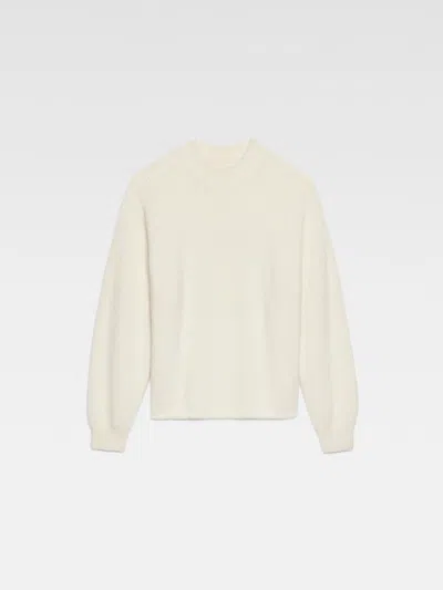 Jacquemus La Maille Tricot Wool-blend Jumper In Lightbeige