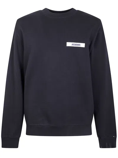 JACQUEMUS JACQUEMUS MEN "LE SWEATSHIRT" GROS GRAIN