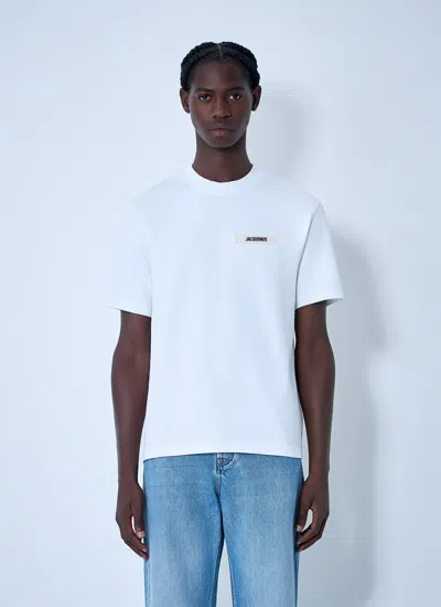 JACQUEMUS JACQUEMUS MEN LE T-SHIRT GROS GRAIN
