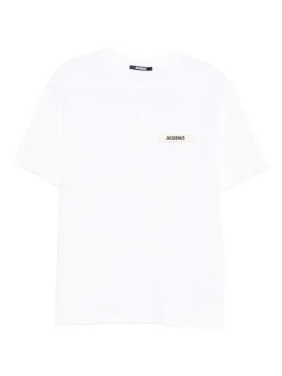 JACQUEMUS JACQUEMUS MEN "LE TSHIRT" GROS GRAIN