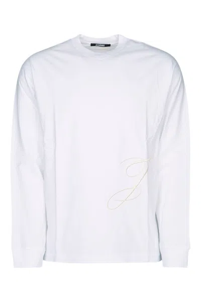 Jacquemus Men Le Tshirt J ml In White
