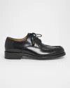 Jacquemus The Woven Derby-schuhe In Black