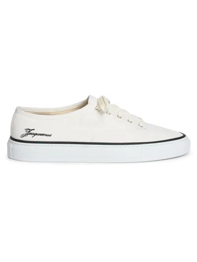 JACQUEMUS MEN'S LES FEFE CANVAS SNEAKERS