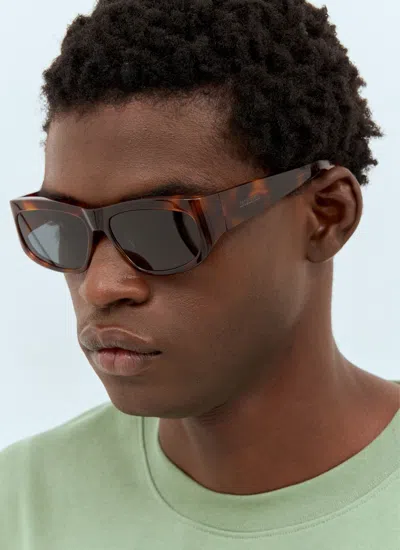Jacquemus Men Les Lunettes Pilota Sunglasses In Multi
