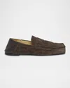 Jacquemus Square Head Loafer Shoes In Dark Brown